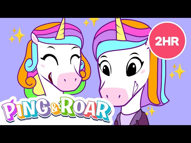 🥇Best of Ping & Roar! | 2 HOURS LONG! | 26 episodes | 02