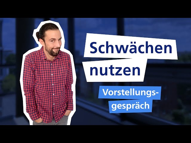 WAS SIND IHRE SCHWÄCHEN? (Beispiele + No Go’s) I Vorstellungsgespräch 🚀 I Traumjob