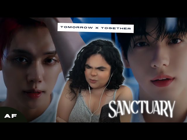 OH??!! | TXT (투모로우바이투게더) 'Over The Moon' MV & SANCTUARY ALBUM | Reaction