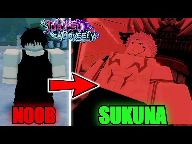 Going From Noob To Ryomen Sukuna In Jujutsu Odyssey...(Roblox)