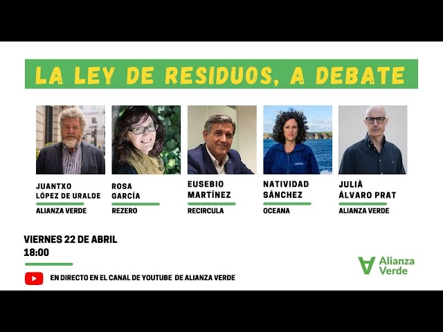 La ley de residuos, a debate