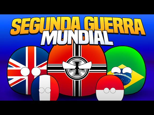 COUNTRYBALLS - World War 2 In 2 Minutes.