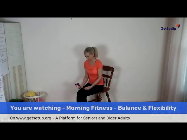 Morning Fitness - Balance & Flexibility - Exercise Classes for Active Older Adults