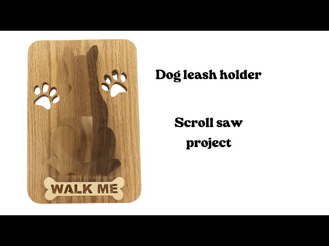 CREATE Your Own Dog Leash Holder with This Scroll Saw Project!