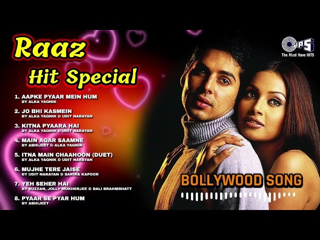 Raaz Movie All Songs || Audio Jukebox || Dino Morea | Bipasha Basu | Blockbuster Hindi Songs