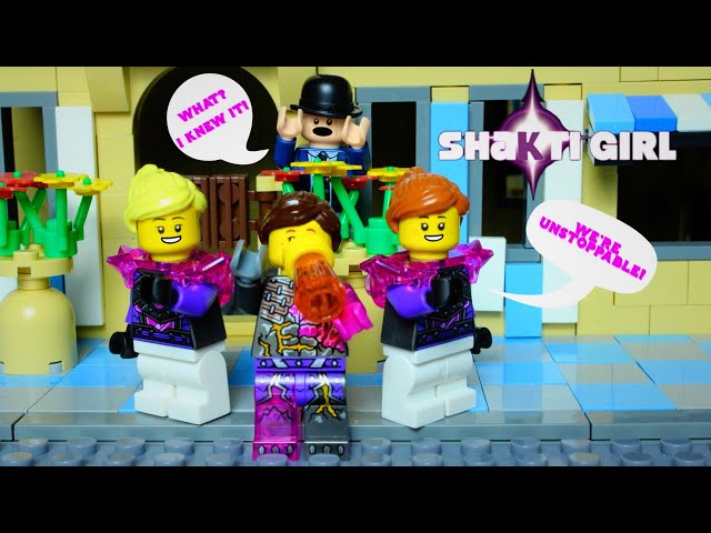 Zoe's Secret & The Unexpected Warning of John Bing - Shaktigirl Ep 8 | Lego Stop Motion | Super Hero