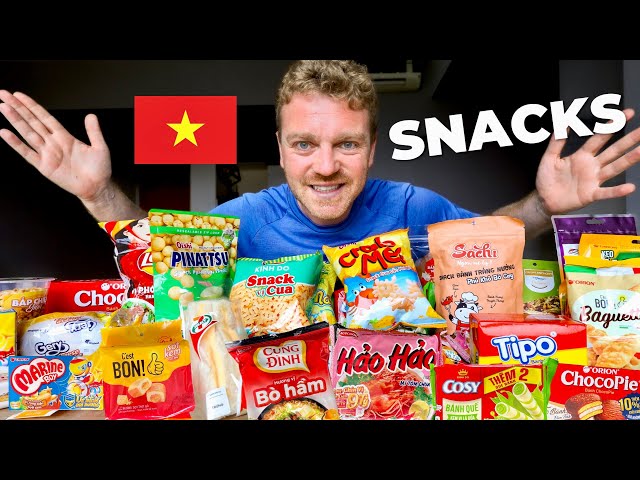 I Tried The BEST Vietnamese Snacks (Which Are Best?) 🇻🇳