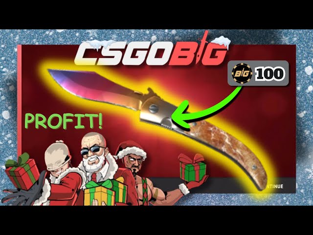 CSGOBIG GAVE ME PROFIT FOR XMAS!