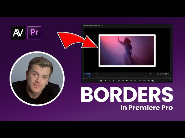 Add a Border for a Picture in Picture (PIP) in Premiere Pro