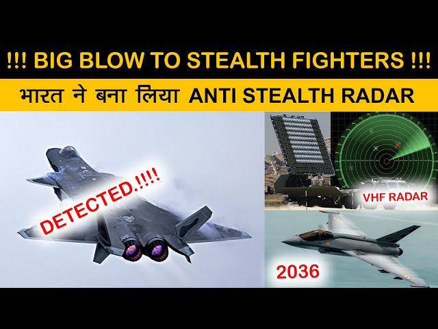 Indian Defence News:India’s NEW Anti-Stealth Radar Can SEE  INVISIBLE Aircrafts,Tejas Secret Upgrade