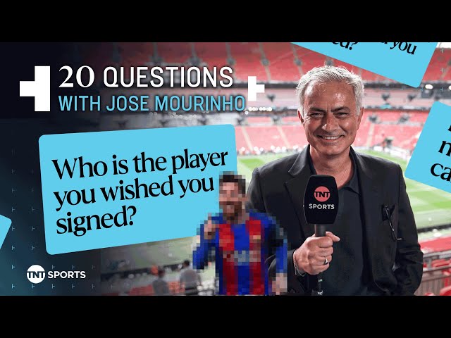 'In our generation he was the best' 🐐 | 20 Questions with The Special One Jose Mourinho 🤩🇵🇹