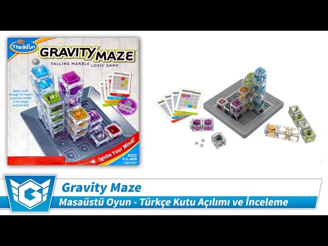 Gravity Maze (Zeka Oyunu) | Kutu Açılımı ve İnceleme | Türkçe | Masaüstü / Kutulu Oyun (Board Game)