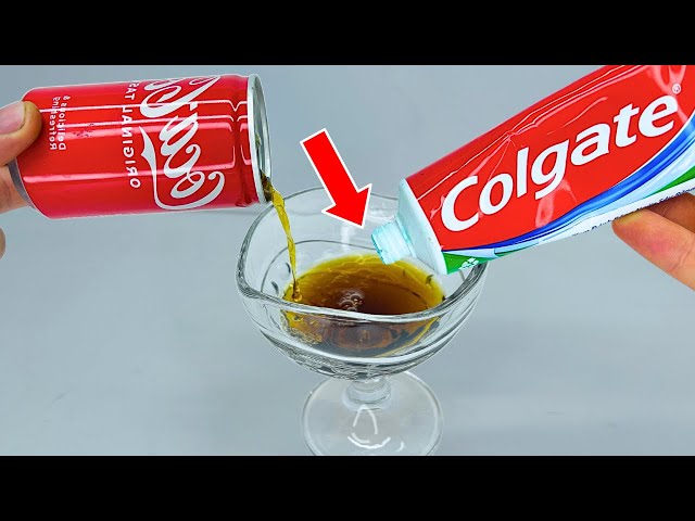 Mix Coca-Cola and Toothpaste for a Result You Won’t Believe!