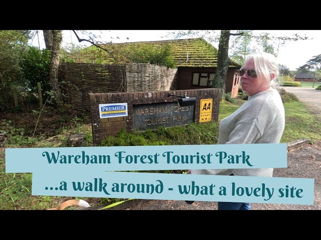 A walk around Wareham Forest Tourist Park