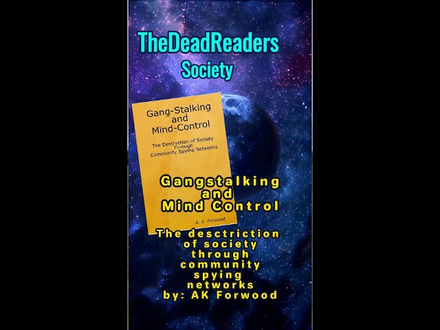 The Dead Readers Society - Brief Book Review: Gangstalking and Mind Control (no workout)