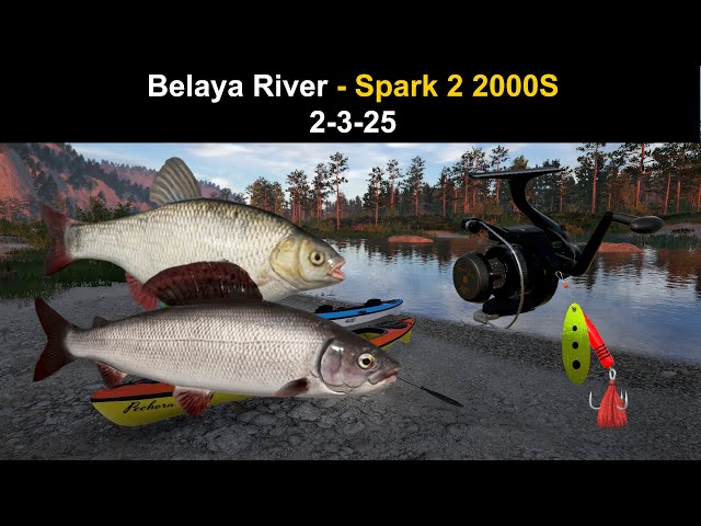 Russian Fishing 4, Belaya River - Spark 2 2000S 2-3-25