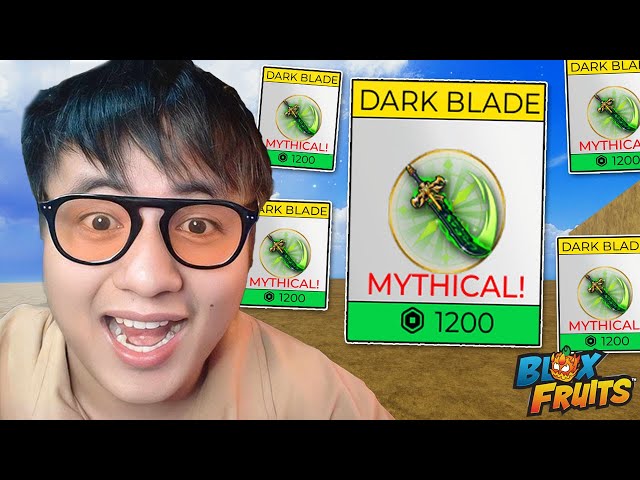 PAG NANALO KA MAY DARK BLADE KA - Blox Fruits