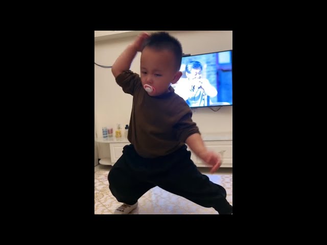 Check the dance of cute baby | cute and funny baby