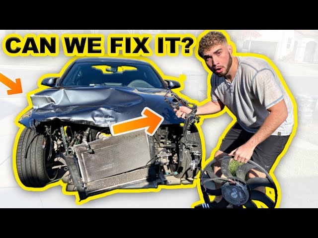 Rebuilding A Wrecked BMW M4 Part. 1