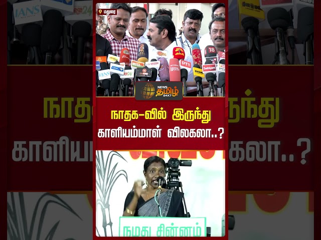 நாதகவில் இருந்து விலகுகிறார் காளியம்மாள்! சீமான் சொன்ன வார்த்தை #seeman #ntk