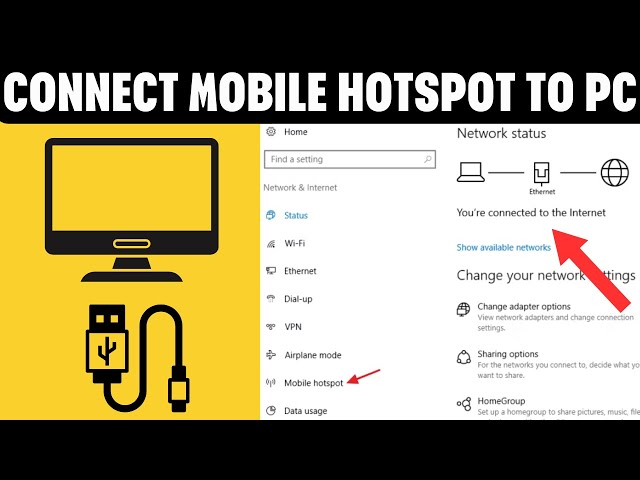 How To Connect Mobile Hotspot To PC