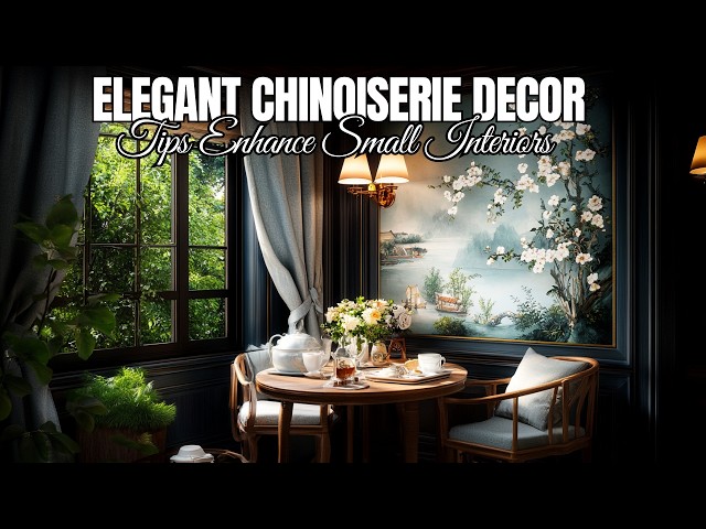 Top 10 Chinoiserie - Inspired DIY Projects for Compact Living Areas