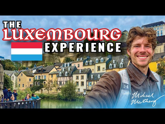 The Luxembourg Experience 🇱🇺 | Solo Travel Vlog