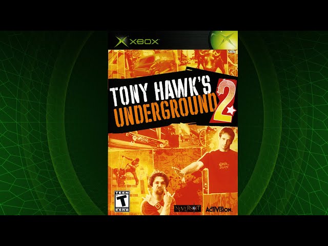 Playing Tony Hawk's Underground 2 on the Original Xbox