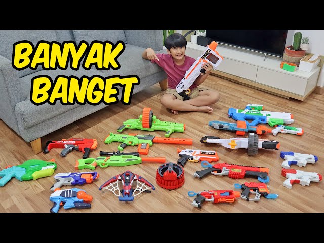 Koleksi Tembakan Superduper Ziyan - Nerf | X-Shot | Air Warrior