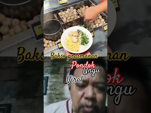 Bakso prasmanan // pondok ungu Bekasi #bakso #kuliner #feedshort