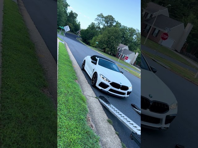 BMW M8 Straight off the Truck! #youtuber #subscribe #bmw #m8 #bmwm8competition