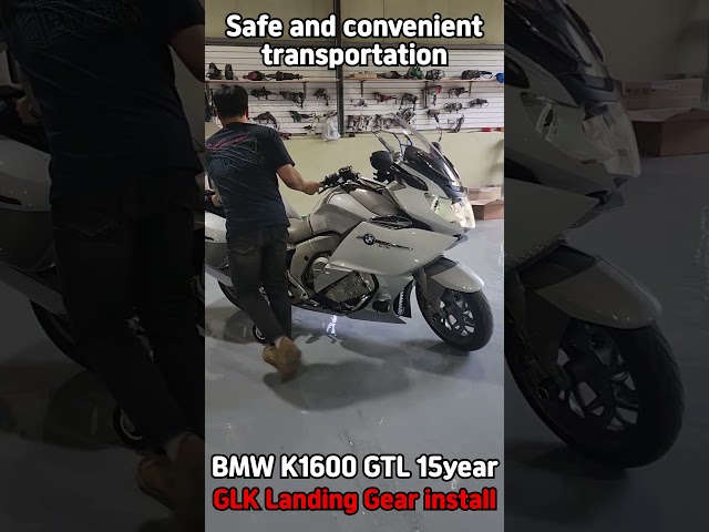 BMW K1600 GTL 15year_ GLK Landing gear installation