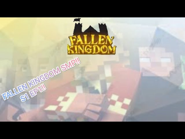 New Smp New Players Fallen King Smp Day 1 Opening  Its Fun Time Bois(Heavy Mining Gaming Return)Pt2