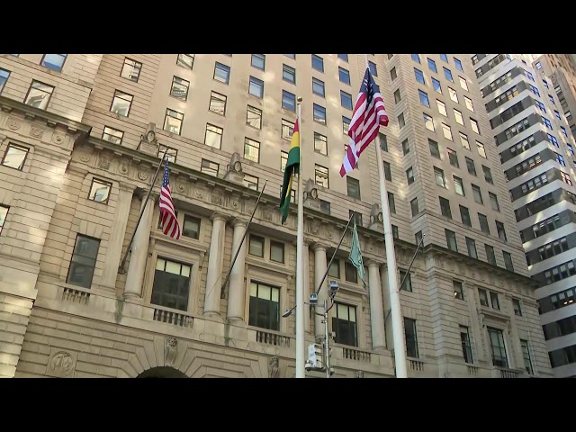 Mayor Eric Adams Delivers Remarks at Flag Raising Ceremony for Ghana