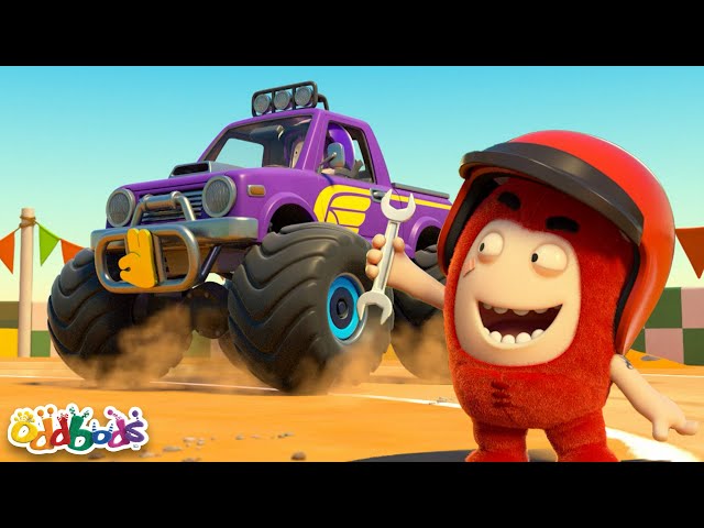 Monster Truck Competition! | Oddbods TV Full Episodes | Funny Cartoons For Kids