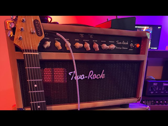 Two Rock Vintage Deluxe - First Notes #tworock #guitaramplifier #bluesguitar