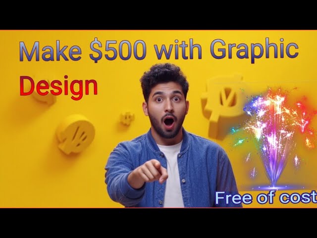 7 Ways to Make Money with Graphic Design (Earn $500+ Online!)#passiveincome #yt