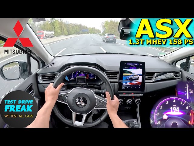 2024 Mitsubishi ASX 1.3T MHEV 158 PS TOP SPEED AUTOBAHN DRIVE POV