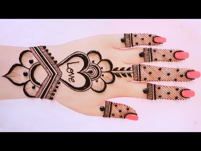 😱🔥easy top Arabicmehndi design-EidSpecial special #mehndidesign-simple#henna #madhi#eid #mehandi