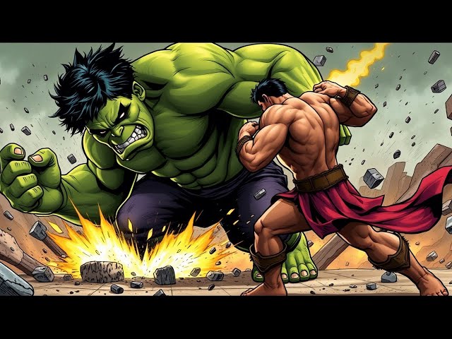 Hercules vs Hulk! Who Would Win