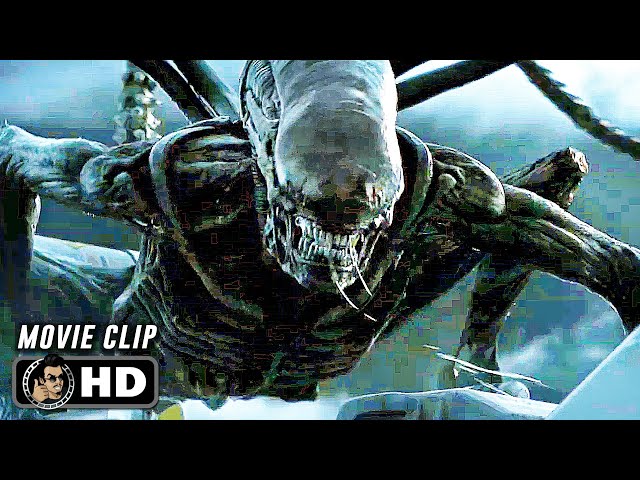 Planet Escape Scene | ALIEN COVENANT (2017) Movie CLIP HD