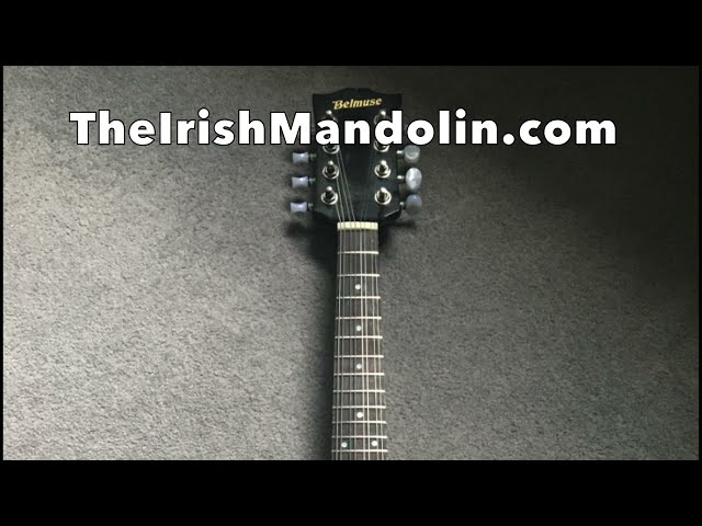 The Golden Vale - a hornpipe in D Major tabbed for mandolin and played by Aidan Crossey