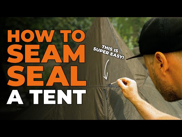 How To Seam Seal A Tent | Step By Step Guide To Make Your Tent or Tarp Waterproof | DIY