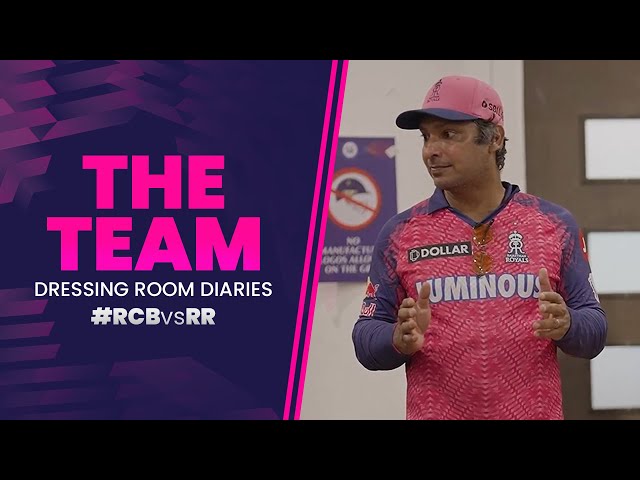 Dressing Room Diaries | RCBvsRR | Have Faith in Yourself and the Team | Rajasthan Royals