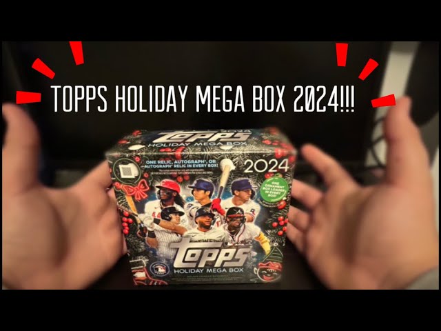 TOPPS HOLIDAY MEGA BOX 2024!!