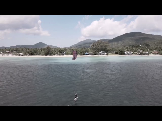 Learning how to Kite Foil on Koh Phangan, Thailand 2021.02.12