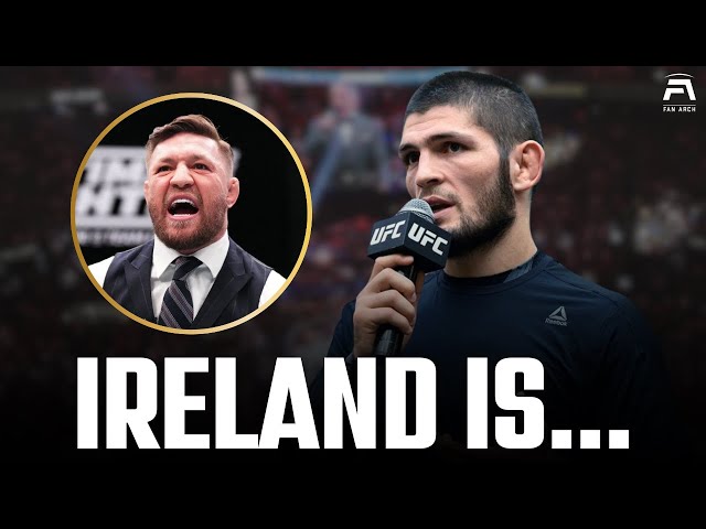 Khabib Takes Shots at Ireland MMA...