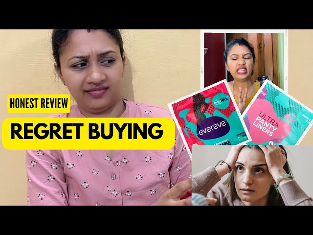 EverEve Sanitary Pads & Panty Liners Review | Honest Review After Use |Regret Buying Review in Hindi