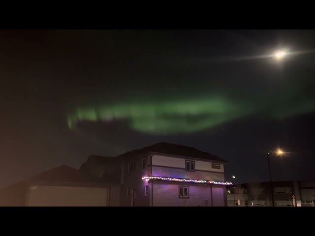 #NorthernLights#EdmontonAB#NorthernLightsCanada