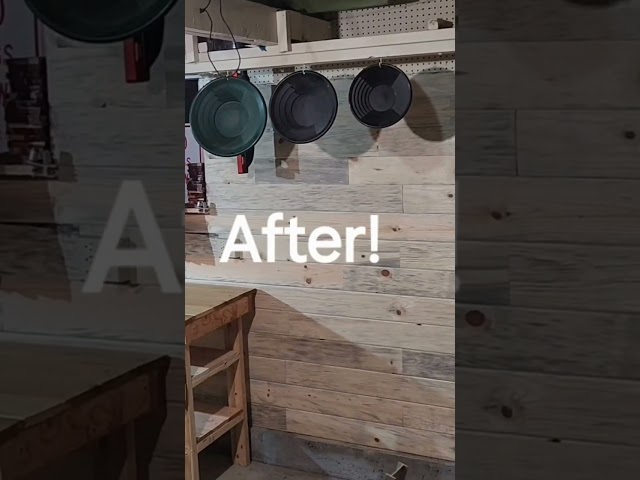 Shiplap in garage..no mamessss 🤣 #funny